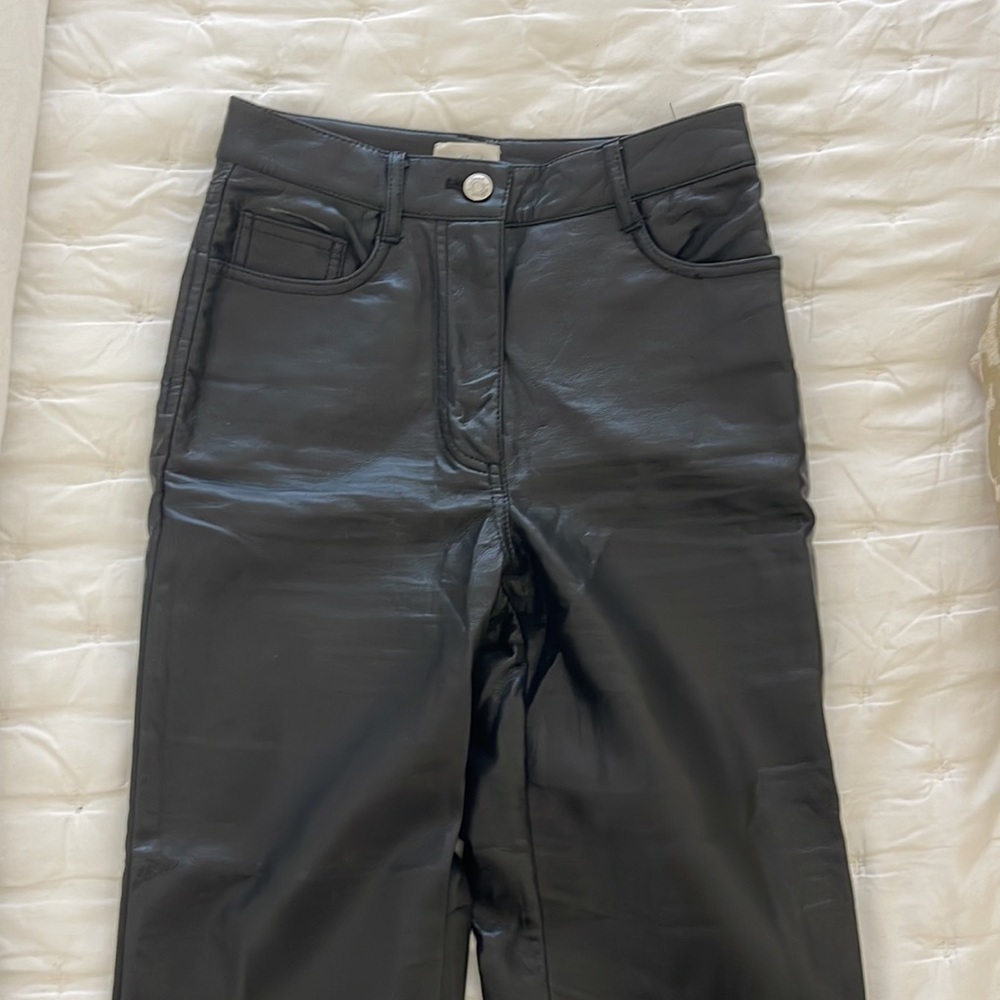 Aritzia Wilfred Melina Faux Leather Pant - Picture 11 of 13
